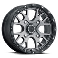 Vision Wheel ATV - 545 ROCKER - Grey - Satin Grey - 15" x 7", 13 Offset, 4x156 (Bolt Pattern), 131.1mm HUB