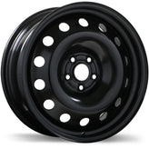 Fast Wheels - Steel - Black - Black - 17" x 7", 48 Offset, 5x114.3 (Bolt Pattern), 67.1mm HUB
