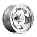 US Mag - U101 INDY - Polished - HIGH LUSTER POLISHED - 15" x 7", -5 Offset, 5x120.65 (Bolt Pattern), 72.6mm HUB