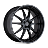 Mandrus - ARGENT - Black - Matte Black - 19" x 9.5", 39 Offset, 5x112 (Bolt Pattern), 66.6mm HUB