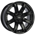 Ruffino HARD - FORGED - Black - Satin Black - 17" x 9", 20 Offset, 6x135, 139.7 (Bolt Pattern), 87.1mm HUB