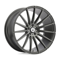 Asanti Black - ABL-14 POLARIS - Gunmetal - MATTE GRAPHITE - 19" x 8.5", 20 Offset, 5x112 (Bolt Pattern), 72.6mm HUB