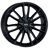 Mak Wheels - JACKIE W - Black - MATTE BLACK - 15" x 5.5", 46 Offset, 5x112 (Bolt Pattern), 66.6mm HUB
