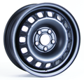 RTX Wheels - Steel Wheel - Black - Black - 14" x 5.5", 41 Offset, 5x100 (Bolt Pattern), 57.1mm HUB