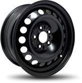 DTD - Steel - Take-Off - Black - Black - 15" x 6.5", 40 Offset, 5x110 (Bolt Pattern), 65.1mm HUB