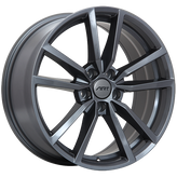 ART - Replica 75 - Gunmetal - Dark Gunmetal - 18" x 8", 45 Offset, 5x112 (Bolt Pattern), 57.1mm HUB