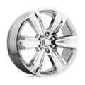 OE Creations - PR172 - Chrome - CHROME - 22" x 9", 44 Offset, 6x135 (Bolt Pattern), 87.1mm HUB