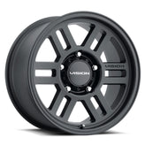 Vision Wheel Off-Road - 355 M2 OVERLAND - Black - Satin Black - 17" x 9", 18 Offset, 5x139.7 (Bolt Pattern), 108mm HUB