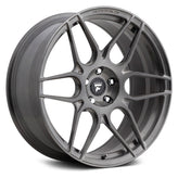 Fittipaldi Sport - FSF27 - Gunmetal - Dark Tint Brushed - 20" x 10", 25 Offset, 5x112 (Bolt Pattern), 66.6mm HUB