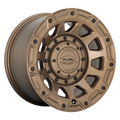 Fuel - D731 TRACKER - Gunmetal - MATTE BRONZE - 17" x 9", 1 Offset, 5x114.3, 127 (Bolt Pattern), 78.1mm HUB