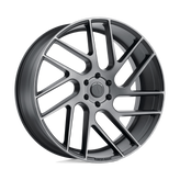 Status Wheels - JUGGERNAUT - Gunmetal - Carbon Graphite - 20" x 9", 20 Offset, 5x139.7 (Bolt Pattern), 78.1mm HUB