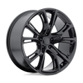 OE Creations - PR137 - Black - GLOSS BLACK - 18" x 8", 34 Offset, 5x127 (Bolt Pattern), 71.5mm HUB