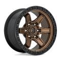 Fuel - D699 KICKER - Bronze - MATTE BRONZE BLACK BEAD RING - 17" x 9", -12 Offset, 6x139.7 (Bolt Pattern), 106.1mm HUB