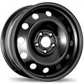 Fast Wheels - Steel - Black - Black - 17" x 7", 41 Offset, 5x114.3 (Bolt Pattern), 67.1mm HUB