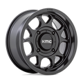 KMC Powersports - KS137 TORO S UTV - Black - SATIN BLACK - 15" x 7", 10 Offset, 4x137 (Bolt Pattern), 96mm HUB