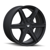 Mazzi - STILTS - Black - MATTE BLACK - 24" x 9.5", 30 Offset, 6x135, 139.7 (Bolt Pattern), 106mm HUB