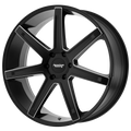 American Racing - AR938 REVERT - Black - SATIN BLACK MILLED - 22" x 9.5", 38 Offset, 5x127 (Bolt Pattern), 72.56mm HUB