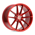 Victor Equipment Wheels - ZUFFEN - CANDY RED - 22" x 10.5", 56 Offset, 5x130 (Bolt Pattern), 71.5mm HUB