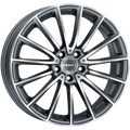 Mak Wheels - KOMET - Gunmetal - GUN MET-MIRROR FACE - 19" x 7.5", 32 Offset, 5x112 (Bolt Pattern), 66.6mm HUB