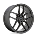 Petrol Wheels - P5C - Gunmetal - GLOSS GUNMETAL - 18" x 8", 40 Offset, 5x108 (Bolt Pattern), 72.1mm HUB