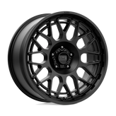 KMC Wheels - KM722 TECHNIC - Black - SATIN BLACK - 20" x 9", 18 Offset, 5x127 (Bolt Pattern), 71.5mm HUB
