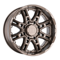 Level 8 - SLINGSHOT - Bronze - Matte Bronze - 18" x 9", 0 Offset, 8x165.1 (Bolt Pattern), 125.1mm HUB