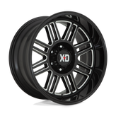 XD Series - XD850 CAGE - Black - GLOSS BLACK MILLED - 20" x 9", 0 Offset, 6x139.7 (Bolt Pattern), 106.1mm HUB