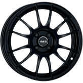 Mak Wheels - XLR - Black - GLOSS BLACK - 17" x 7", 45 Offset, 5x100 (Bolt Pattern), 72mm HUB