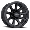 Vision Wheel Off-Road - 353 TURBINE - Black - Matte Black - 20" x 9", 12 Offset, 8x180 (Bolt Pattern), 124.2mm HUB