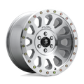 Fuel - D647 VECTOR - Silver - DIAMOND CUT MACHINED WITH CLEAR COAT - 20" x 10", -18 Offset, 5x127 (Bolt Pattern), 78.1mm HUB