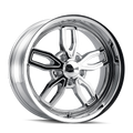 Ridler - 608 - Chrome - CHROME - 18" x 9", 0 Offset, 5x127 (Bolt Pattern), 78.3mm HUB