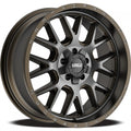 KranK Off-road - Fuse - Bronze - Bronze Dark Tint - 20" x 9", 10 Offset, 6x135, 139.7 (Bolt Pattern), 108mm HUB