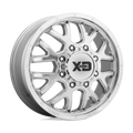 XD Series - XD843 GRENADE DUALLY - Chrome - Chrome - 20" x 8.25", 127 Offset, 8x165.1 (Bolt Pattern), 121.5mm HUB