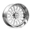 American Force - AFW F20 ATOM SS - Polished - POLISHED - 22" x 12", -40 Offset, 6x139.7 (Bolt Pattern), 78.1mm HUB