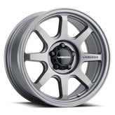 Vision Wheel Off-Road - 351 FLOW - Grey - Satin Grey - 16" x 8", 0 Offset, 6x139.7 (Bolt Pattern), 110mm HUB