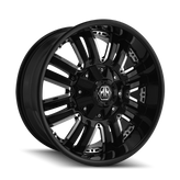 Mayhem - ASSAULT - Black - BLACK - 18" x 9", 18 Offset, 5x114.3, 127 (Bolt Pattern), 87mm HUB