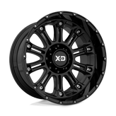 XD Series - XD829 HOSS II - Black - GLOSS BLACK - 18" x 9", 0 Offset, 8x170 (Bolt Pattern), 125.1mm HUB