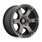 Fuel - D564 BEAST - Black - Matte Black Double Dark Tint - 20" x 9", 20 Offset, 6x139.7 (Bolt Pattern), 108mm HUB