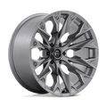 Fuel - D806 FLAME - Gunmetal - PLATINUM - 22" x 10", -18 Offset, 6x139.7 (Bolt Pattern), 106.1mm HUB