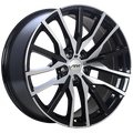 ART - Replica 188 - Black - Gloss Black - Machined Face - 20" x 9", 35 Offset, 5x112 (Bolt Pattern), 66.6mm HUB