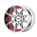 Moto Metal - MO993 HYDRA - Chrome - Chrome - 17" x 9", -12 Offset, 6x139.7 (Bolt Pattern), 106.1mm HUB