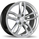 Replika - R167 - Silver - Hyper Silver - 17" x 7.5", 42 Offset, 5x112 (Bolt Pattern), 66.5mm HUB