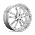 US Mag - U131 BULLET - Chrome - CHROME - 20" x 9.5", 1 Offset, 5x114.3 (Bolt Pattern), 72.6mm HUB