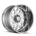 American Truxx - ARIES - Chrome - POLISHED - 22" x 12", -44 Offset, 8x180 (Bolt Pattern), 124.2mm HUB