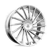 Asanti Black - ABL-18 MATAR - Chrome - CHROME - 24" x 9", 30 Offset, 6x135, 139.7 (Bolt Pattern), 100.3mm HUB