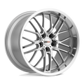 Cray Wheels - EAGLE - Silver - SILVER WITH MIRROR CUT FACE & LIP - 19" x 9", 50 Offset, 5x120.65 (Bolt Pattern), 70.3mm HUB