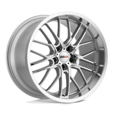 Cray Wheels - EAGLE - Silver - SILVER WITH MIRROR CUT FACE & LIP - 19" x 9", 50 Offset, 5x120.65 (Bolt Pattern), 70.3mm HUB