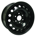 RTX Wheels - Steel Wheel - Black - Black - 17" x 7.5", 30 Offset, 6x139.7 (Bolt Pattern), 78.1mm HUB
