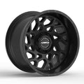 KranK Off-road - Ambush - Black - Satin Black - 20" x 12", -44 Offset, 6x135, 139.7 (Bolt Pattern), 108mm HUB