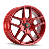 Touren - TR79 - CRIMSON CANDY RED - 20" x 9", 35 Offset, 5x114.3 (Bolt Pattern), 72.6mm HUB